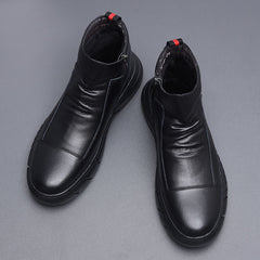casual leather shoes