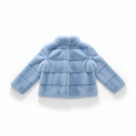 Winter New Fur Mink Collar Fur Coat Female