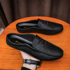 Half-wrapped Men's Loafers Slip