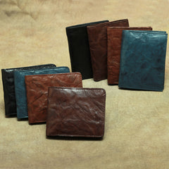 Simple Retro Vintage Leather Wallet