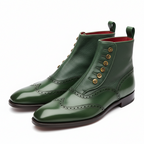 Men's Leather Boots Leather Shoes