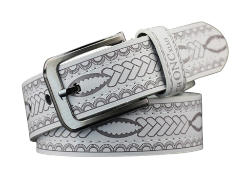 Pattern Men's Belt Casual Pin Buckle