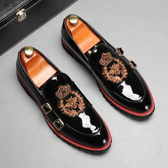 Men's Breathable Business Leather Shoes