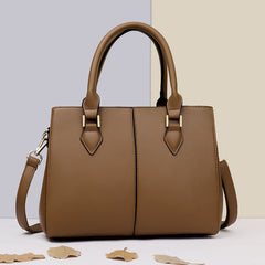 Soft Leather Large-Capacity Shoulder Bag
