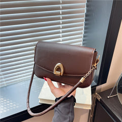 Large-Capacity Minimalist Small Square Shoulder Bag