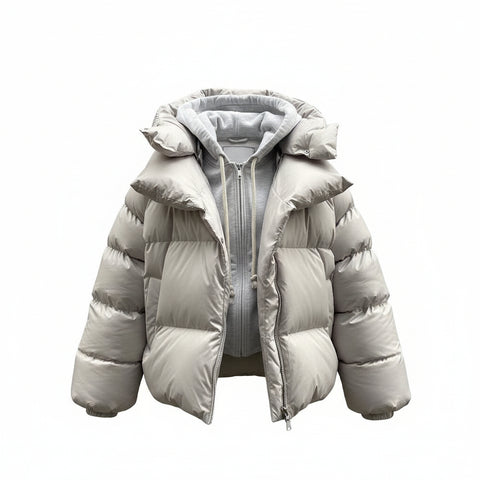 Fashion Bread Coat Cotton Puffer Jacket For Women