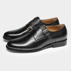 Retro Style Business Leather Shoes