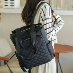 Stylish Casual Dual-handle Backpack