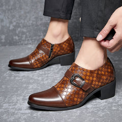 New Cuban Leather Shoes For Men