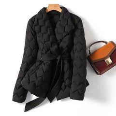 Ripple Quilted Lightweight Quilted Jacket