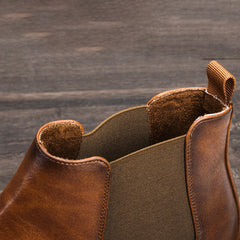 Men Boots Waterproof Leather Shoes
