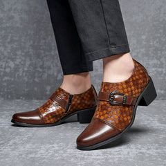 New Cuban Leather Shoes For Men