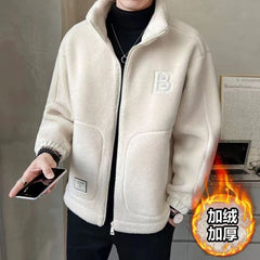 Lamb Wool Coat For Men