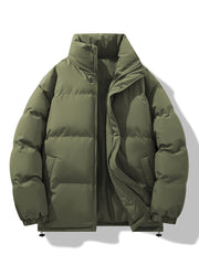 Casual Puffer Jacket For Couples