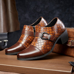 New Cuban Leather Shoes For Men