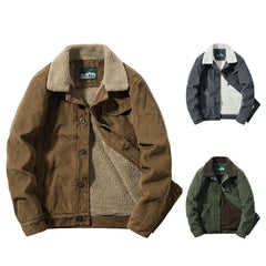 Men Autumn Loose Fit Casual Jacket