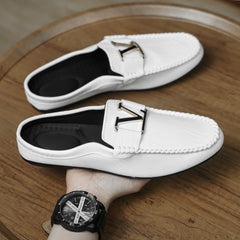 Half-wrapped Men's Loafers Slip