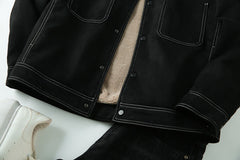 Men's Light Wear Vintage Suede Jacket