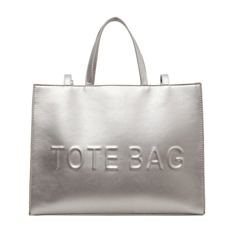 Retro Tote Trendy College Student Commuter Handbag