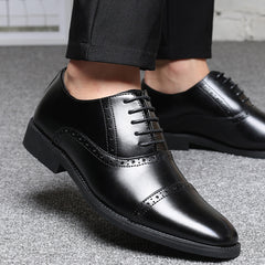 British Casual Business Leather Shoes Men