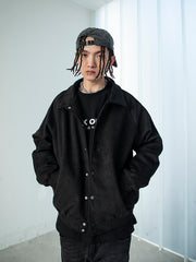 Men's Suede Loose Jacket