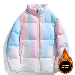 Couples Winter Warm Plush Thickened Jacket