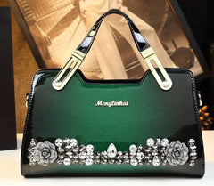 Studded Leather Fashionable And Elegant Womens Tote Bag