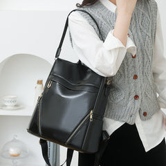 Womens Casual Soft PU Leather Shoulder Bag