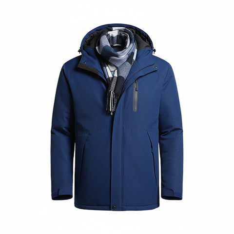 Men Women Winter Thick USB Heating Cotton Jacket