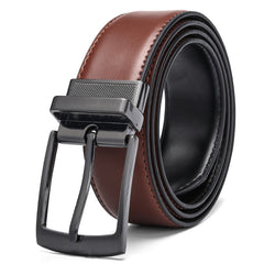 Rotating pin buckle belt