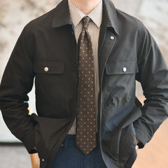 Caramel Multi-pocket Casual Jacket