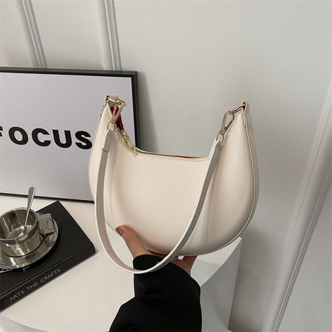 New Simple All-Match Textured Shoulder Bag For Women