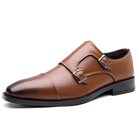 Leather Shoes Men's Business Shoes