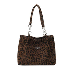 Leopard-print Tote Bag
