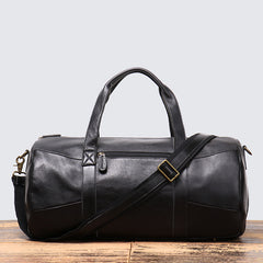 Men's Genuine Leather Travel Bag