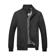 Casual Stand Collar Jacket Men