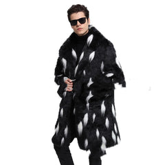 Fur Men's Warm Coat
