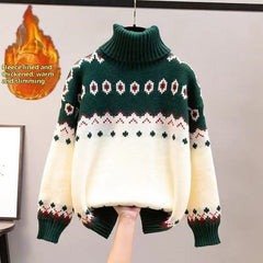 Loose Female Knitting Sweater
