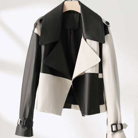 Leather Jacket Loose Western Style Jacket