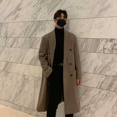 Trendy Wool Coat For Men