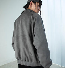 Men's Suede Loose Jacket
