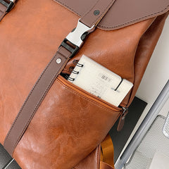 Large Capacity Flip PU Multi functional Bag
