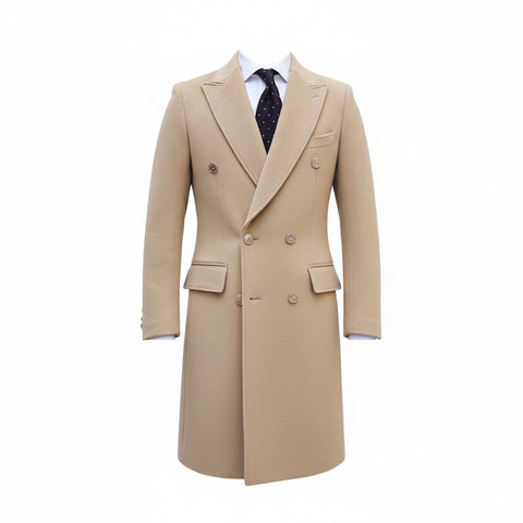 Wool Coat British Slim Fit