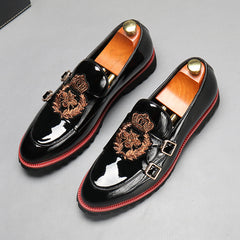 Men's Breathable Business Leather Shoes