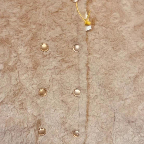 Casual Lamb Wool Coat For Women