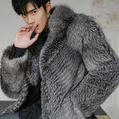 Men's Long Warm Coat