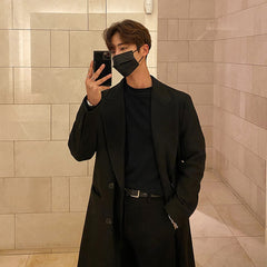 Trendy Wool Coat For Men
