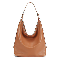 Large-Capacity Genuine Leather Shoulder Bag