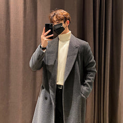 Trendy Wool Coat For Men