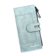 Fashion Minimalist Magnetic Buckle Multi-card Slots
